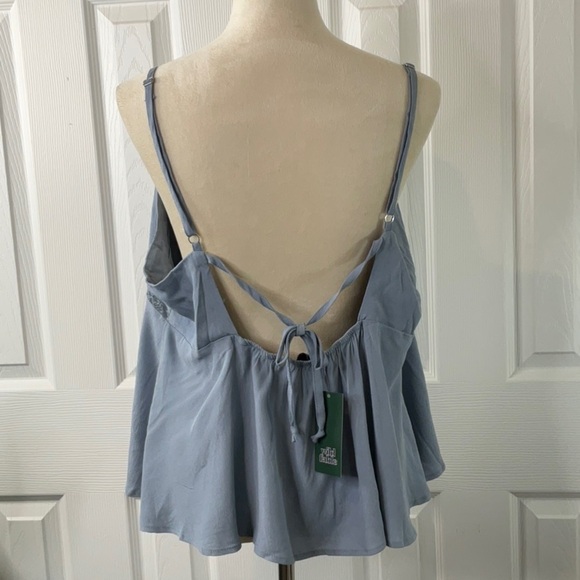 Wild Fable Babydoll Gray Lace Trim Camisole
Tank Top XXL - Picture 7 of 11